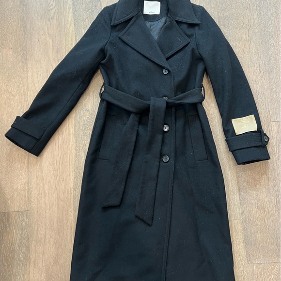 Aritzia Wilfred Italian Wool and Cashmere Coat - Picture 3 of 16